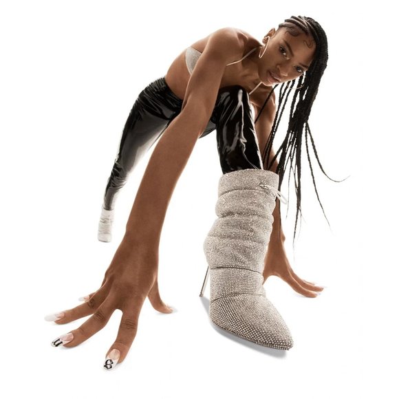 Steve Madden NIB Cloak-R Puffer Stiletto Booties - Picture 2 of 5